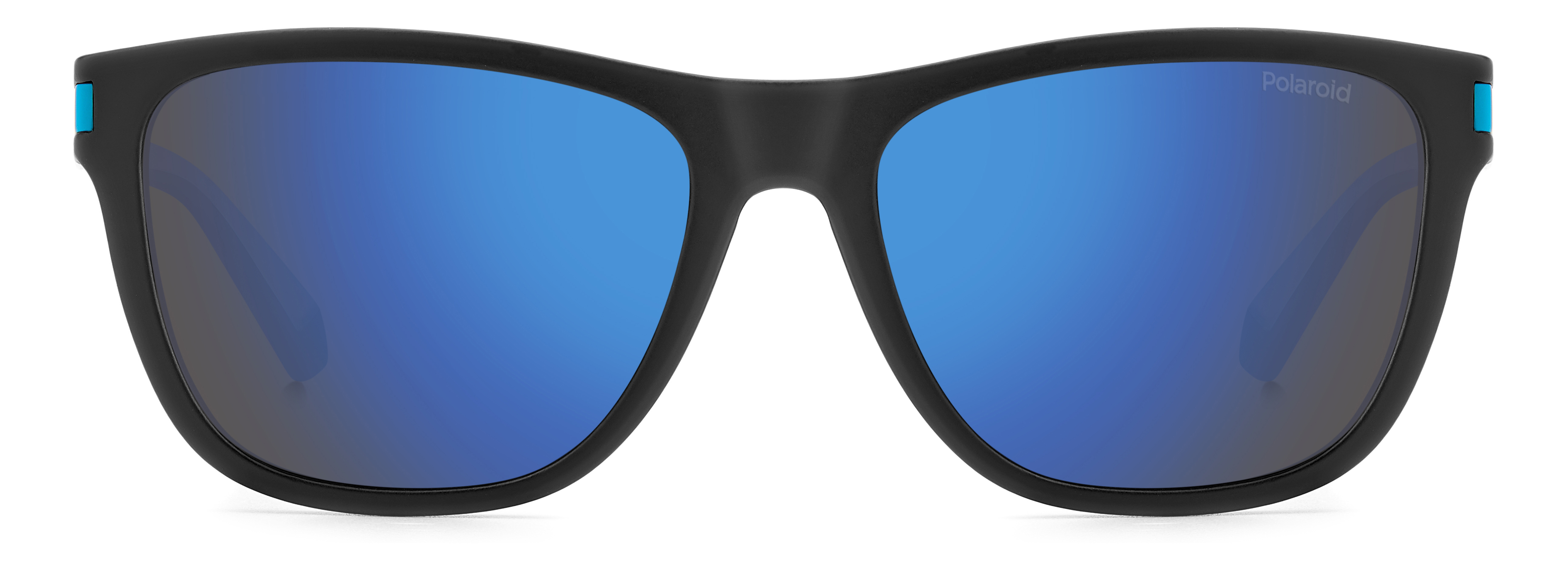 POLAROID-2138/S 0VK*5X MATTE BLACK BLUE(BLUE MIRROR POLARIZED 56*17, Negro, hi-res image number 1